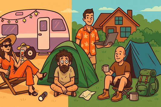 What Your Festival Camping Setup Says About You